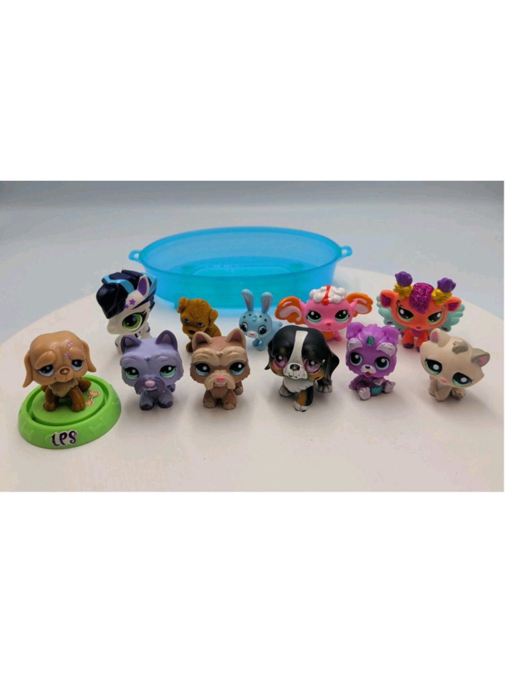 Littlest Pet Shop LPS Dog & Cat Lot Bundle Rare 10x Beagle Cat Unicorn Toys